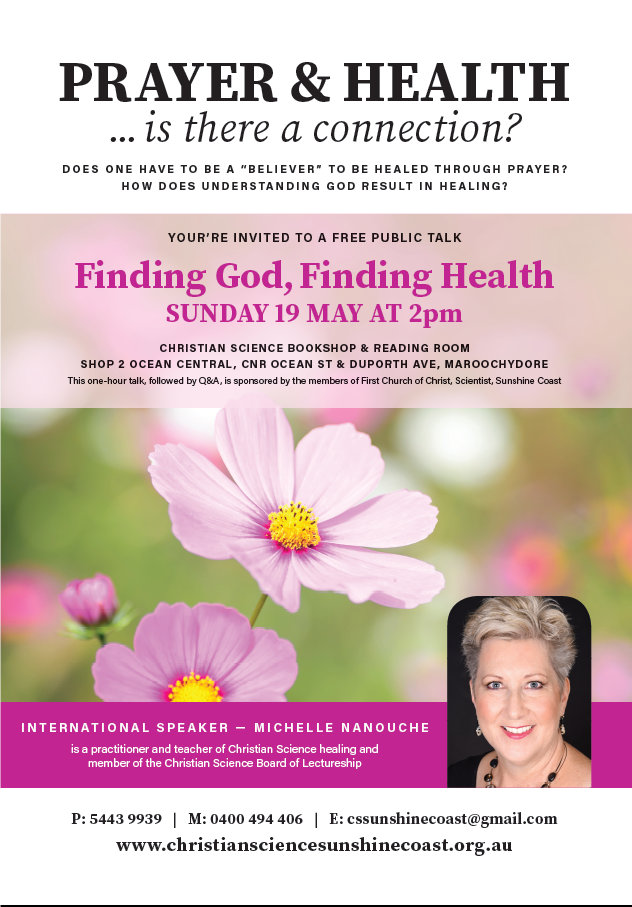 FINDING GOD FINDING HEALTH WEB POSTER